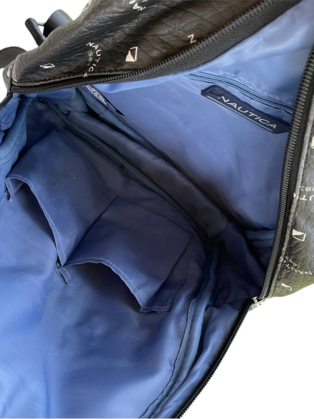 Nautica Black Mini Men's Backpack - Picture 6 of 9